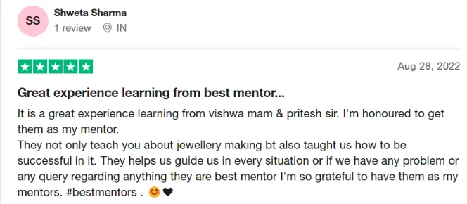Trustpilot review 1