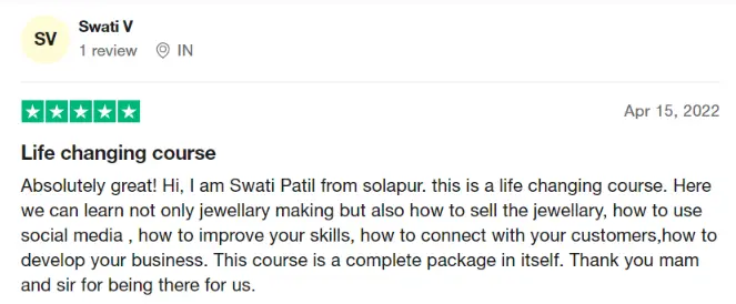 Trustpilot review 7
