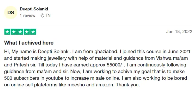 Trustpilot review 9